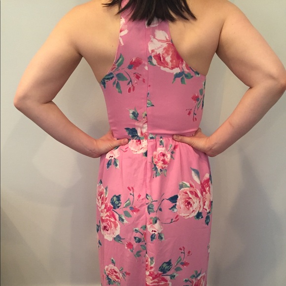 Pink floral dress - Picture 3 of 5